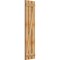 Ekena Millwork Spaced Board-n-Batten Shutters w/Z-Bar, Rough Sawn Western Red Cedar, 17 1/8W x 71H, PR RBS06Z17X071RWR - alternate 3